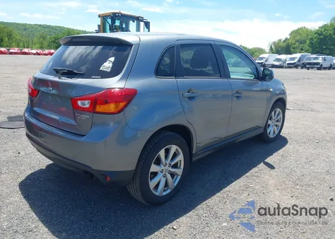 2015 Mitsubishi Outlander Sport Es из США, поврежденный, VIN 4A4AR3AU8FE059024